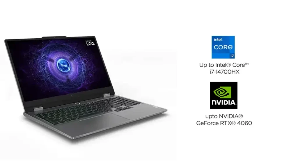 Lenovo LOQ 13th Gen, 39.62cms - Intel i5 (Luna Grey)